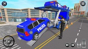 Grand Police Transport Truck screenshot 2