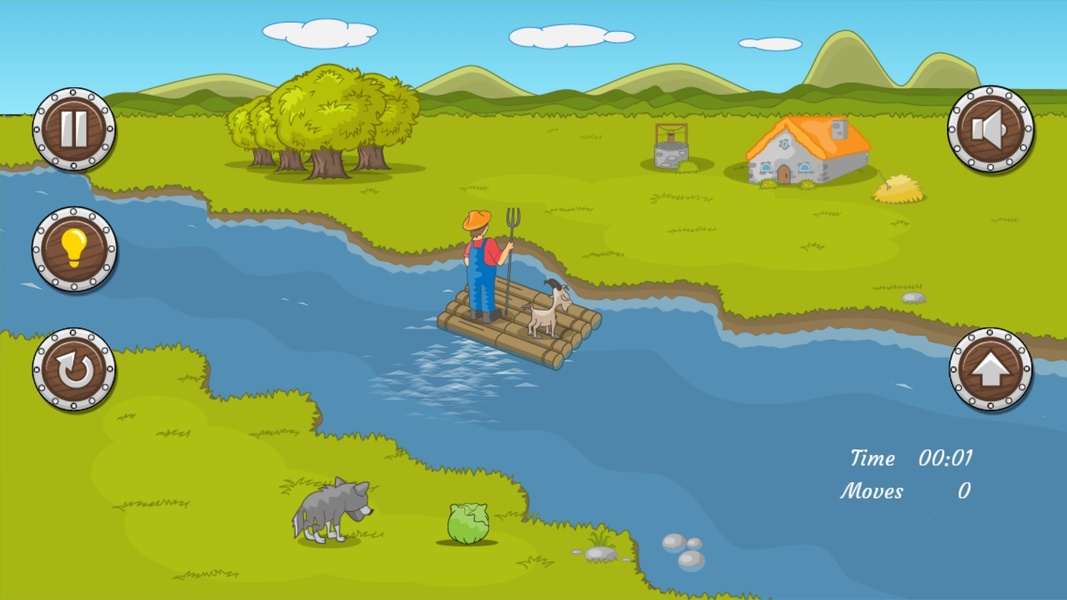 River Crossing IQ Logic Puzzles - Preview 2