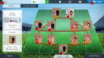 FIFA 16 Ultimate Team screenshot 2