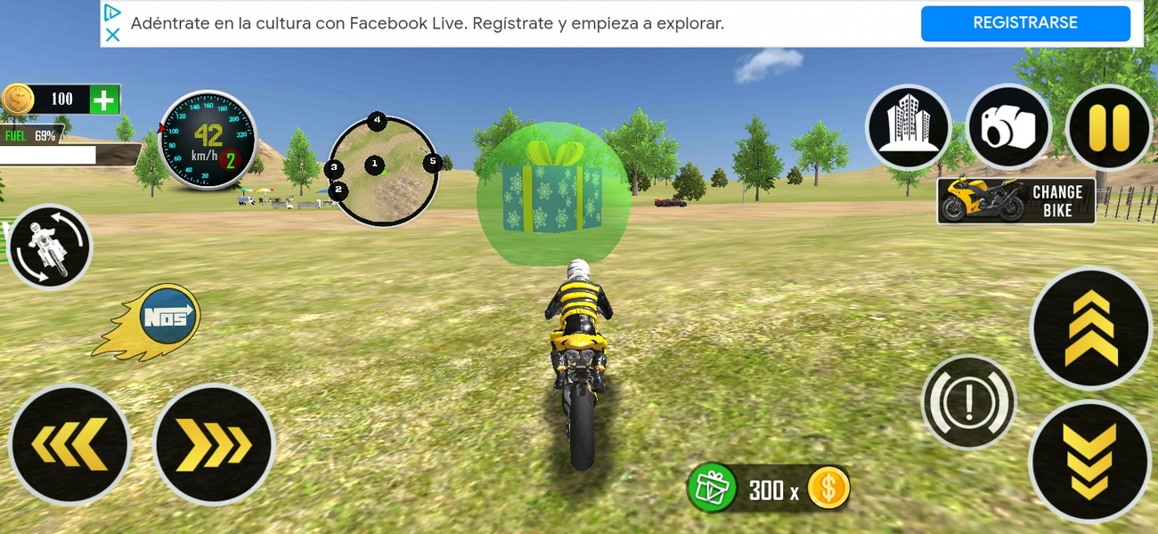 Play Sports bike simulator Drift 3D