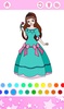 Princess Girls Coloring Book screenshot 8