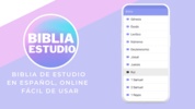 Biblia de estudio en español screenshot 4