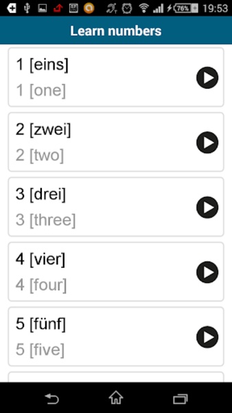 Learn German - 50 languages - Preview 1