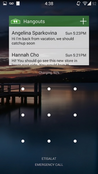 Hangouts Widget - Preview 2