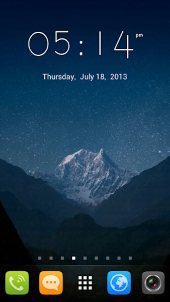 UI5.0 Theme GO Launcher EX - Preview 8