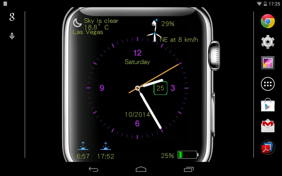 MyWatch Live Wallpaper - Preview 3