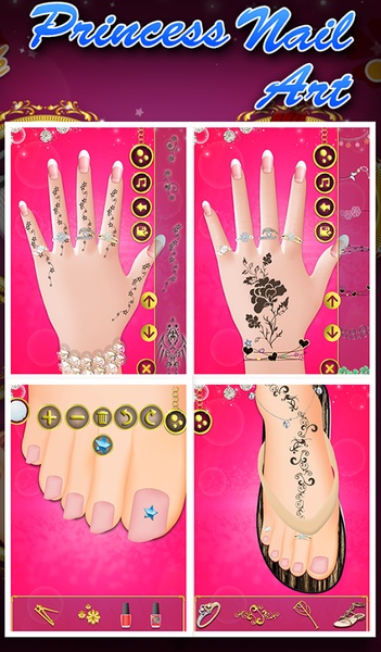 Princess Nail Art - Preview 1