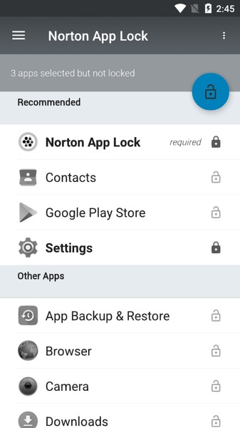 Norton App Lock - Preview 4