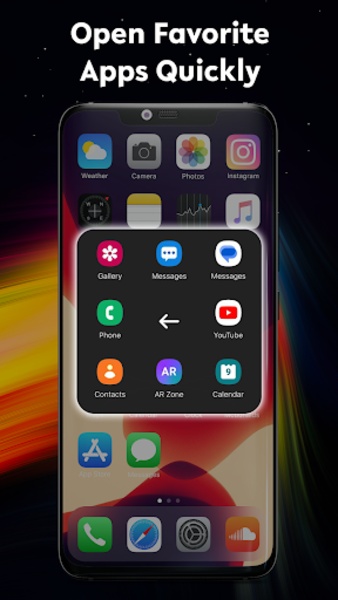 Assistive Touch iOS 16 - Preview 1