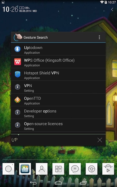 Google Gesture Search - Preview 2