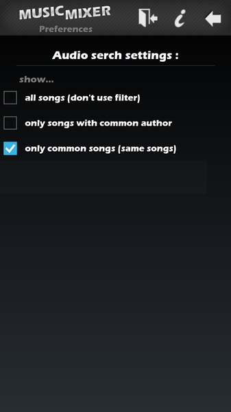 MusicMixer - Preview 4