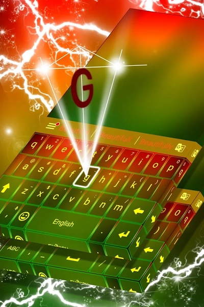 Theme Keyboard Rasta - Preview 1