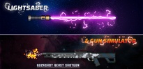Lightsaber Gun Simulator 3D screenshot 7