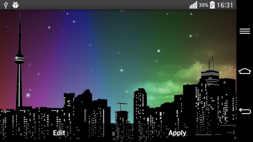 City Skyline Live Wallpaper - Preview 1
