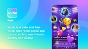 Wyak-Voice Chat&Meet Friends screenshot 1