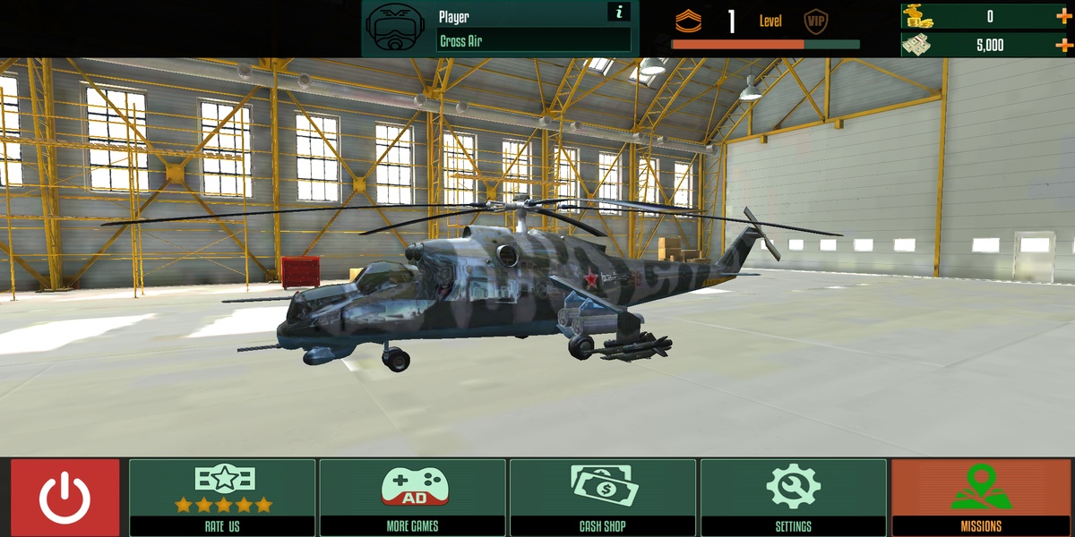 Gunship Battle Helicopter - Preview 1