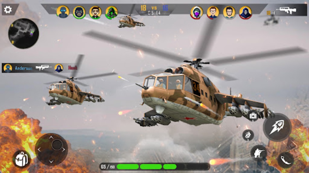 HeliCopter Air Strike Game - Preview 2