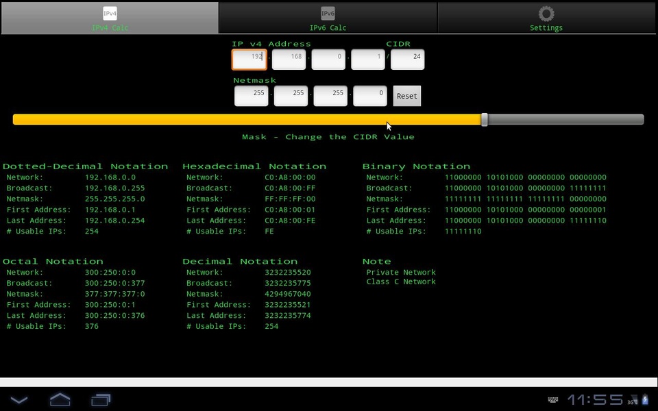 IP Network Calculator - Preview 3