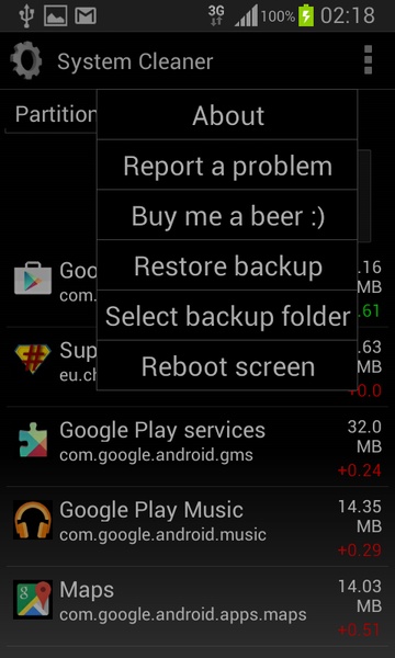 System Cleaner - Preview 1