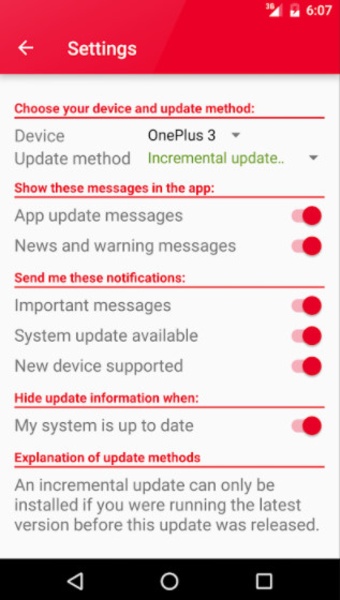 Oxygen Updater - Preview 5