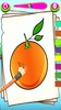 Fruit coloring Book Game : Painting & Drawing screenshot 3