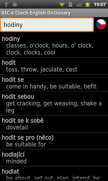 DIC-o Czech-English - Preview 4