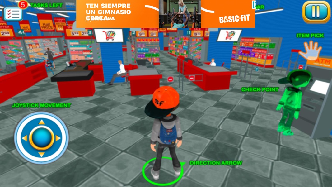 Supermarket Shopping cash register cashier games - Preview 2