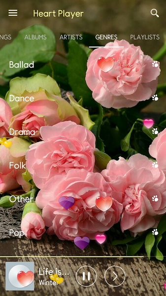 Heart Music Player - Preview 3