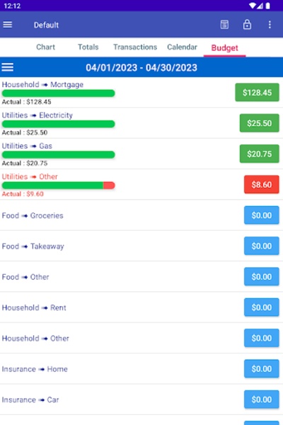 MoBill Budget - Preview 11