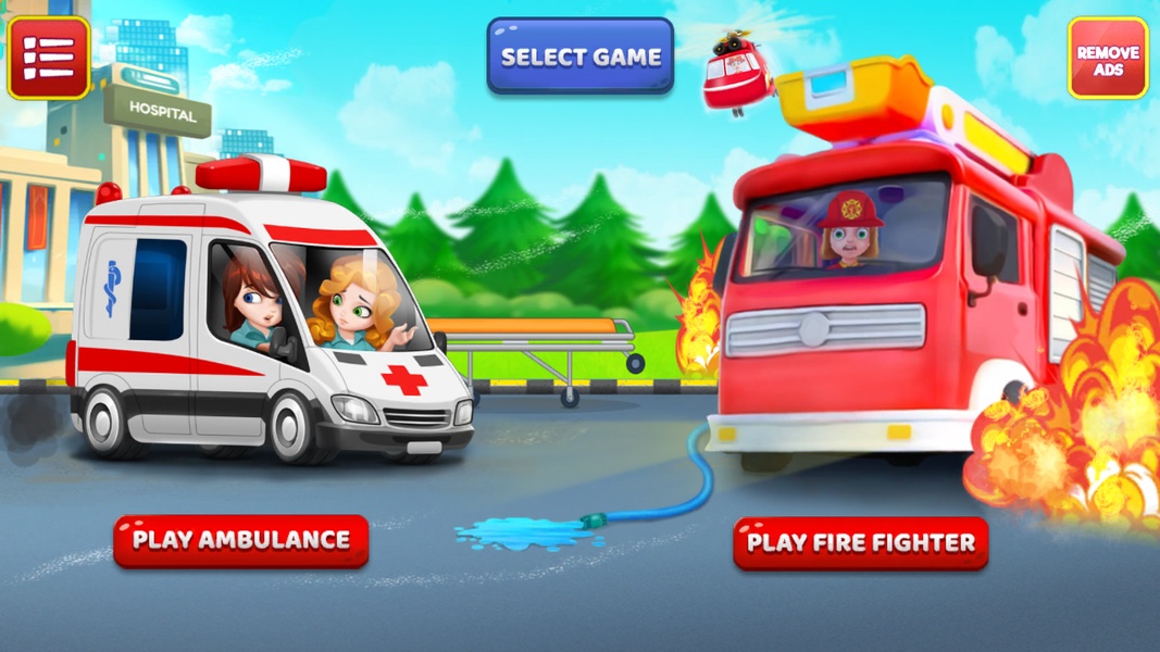 Kids Ambulance Rescue Driving - Preview 12