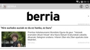 Euskal egunkariak screenshot 2