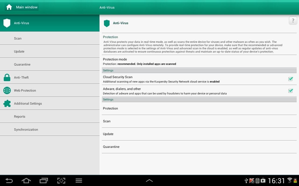 Kaspersky Endpoint Security - Preview 6