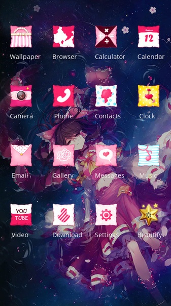 Best Beauty Girl theme for Galaxy M30 - Preview 2
