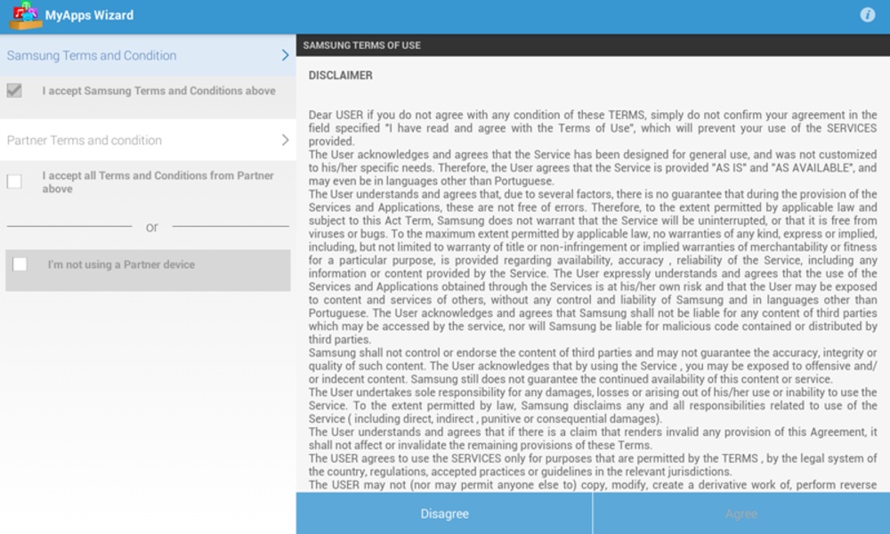 MyApps Wizard - Preview 7