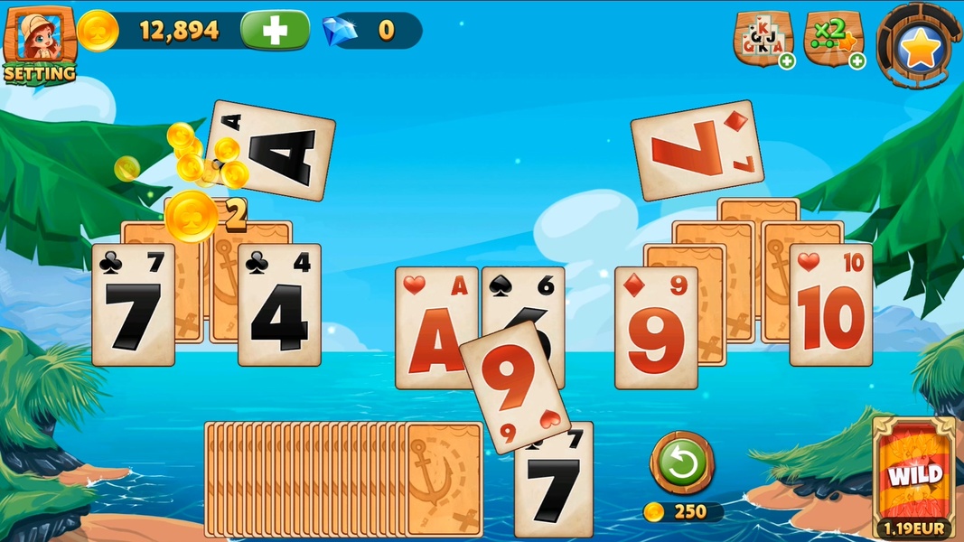 Solitaire Tripeaks - Lost Worlds - Preview 19