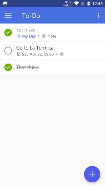 Microsoft To-Do - Preview 7