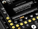 SMS Messages Dusk Black Theme screenshot 2