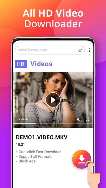 App para baixar videos do  -  downloader apk