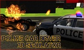 Police Car driver 3D Sim screenshot 11