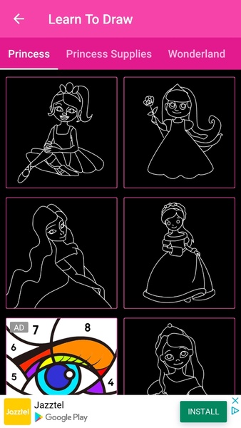 Download do APK de Jogos colorir: Princesas para Android