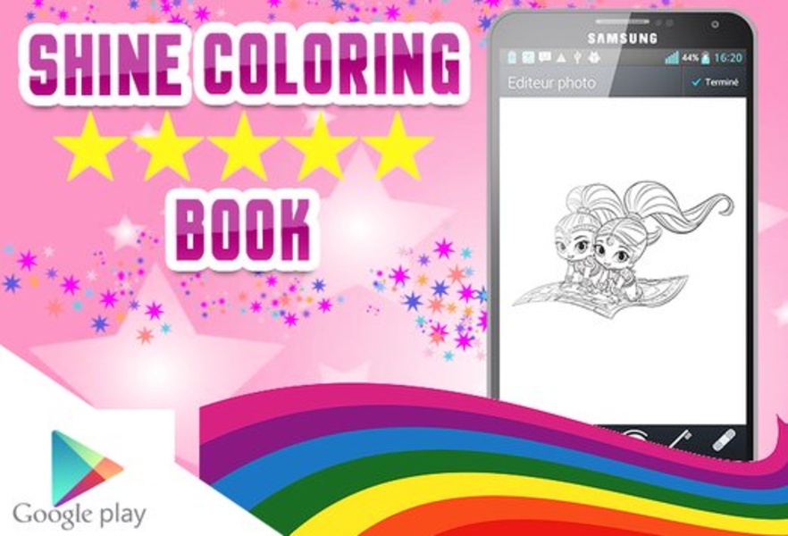 Shine Coloring Book - Preview 1