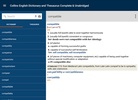 Collins English Dictionary and Thesaurus Complete screenshot 6