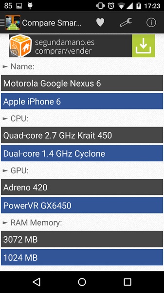 Smartphone Comparison - Preview 14