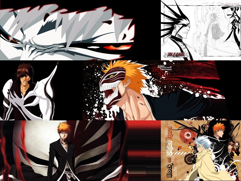 ichigo vs hollow ichigo wallpaper