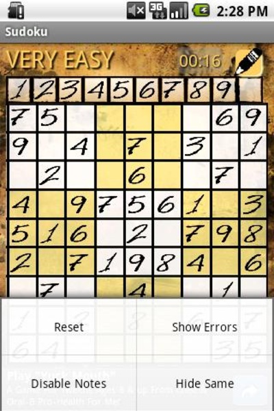 Sudoku - Train your brain - Preview 2