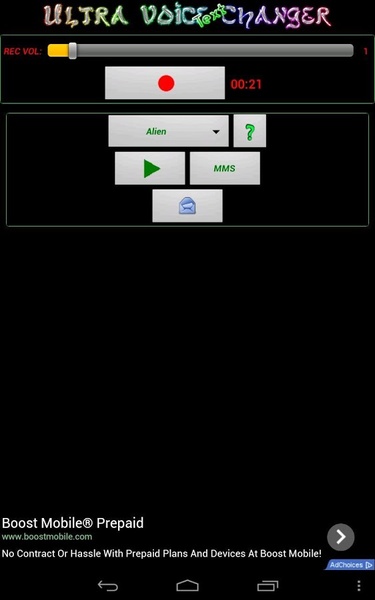Ultra Voice Changer Text - Preview 4