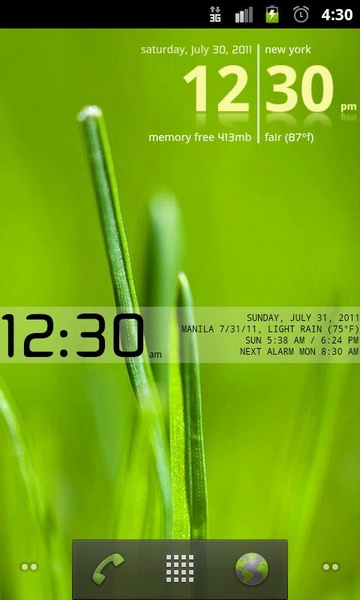 Advanced Clock Widget - Preview 5