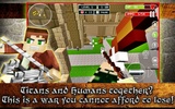 Titan Attack on Block Kingdom screenshot 4