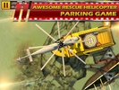 Helicopter 3D Rescue Parking screenshot 20