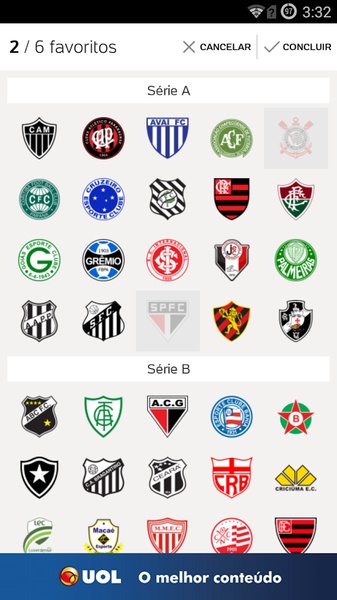 Placar UOL - Preview 4
